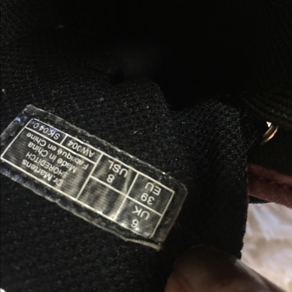 Dr Martens Ox Blood canvas boots 8 GUC - Picture 3 of 8